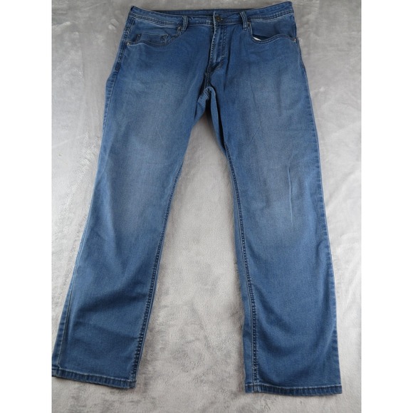Buffalo David Bitton Other - Buffalo‎ David Bitton Axel Jeans Mens 38x30 Blue Slim Stretch Denim Straight Leg